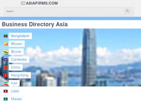 'asiafirms.com' screenshot