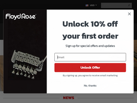 'floydrose.com' screenshot
