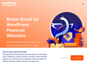 'mailpoet.com' screenshot