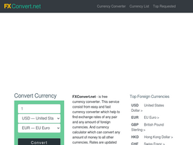 'fxconvert.net' screenshot