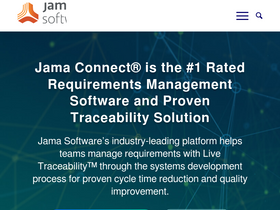 'jamasoftware.com' screenshot