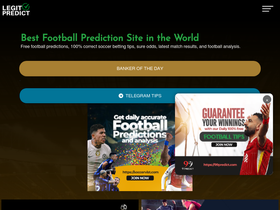 'legitpredict.com' screenshot