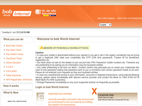 'bobibanking.com' screenshot