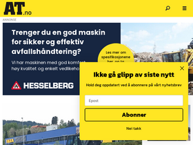 'at.no' screenshot