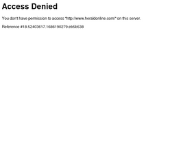 'heraldonline.com' screenshot