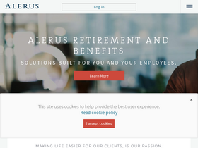 'alerusrb.com' screenshot