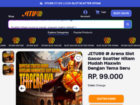 'jitu99slot.com' screenshot