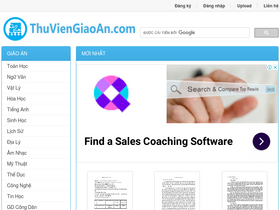 'thuviengiaoan.com' screenshot