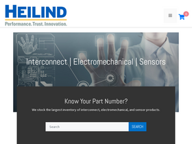 'heilind.com' screenshot