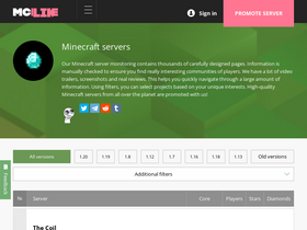 'mclike.com' screenshot