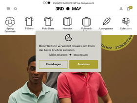 3rdmay.com homepage screenshot