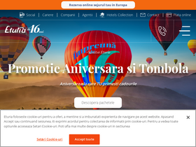 'eturia.ro' screenshot