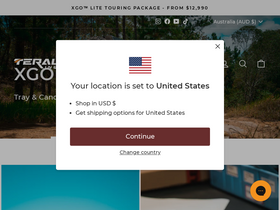 teralumeindustries.com homepage screenshot