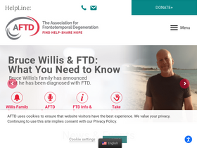 'theaftd.org' screenshot