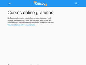 'cursou.com.br' screenshot
