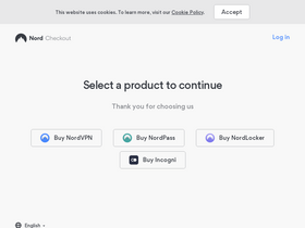 'nordcheckout.com' screenshot