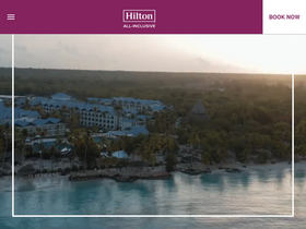 'hiltonbyplaya.com' screenshot