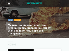 'newtonew.com' screenshot