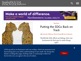 'ssir.org' screenshot