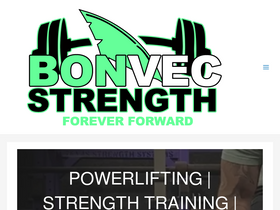 'bonvecstrength.com' screenshot