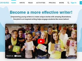 'storybird.com' screenshot