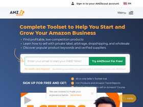 'amzscout.net' screenshot