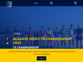 'rugbyeurope.eu' screenshot