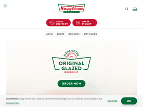 'krispykreme.com' screenshot