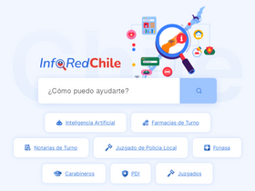 'inforedchile.cl' screenshot