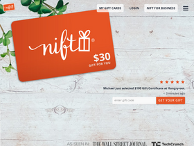 'gonift.com' screenshot