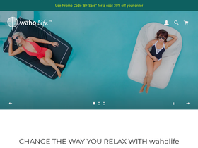 waholife.com homepage screenshot
