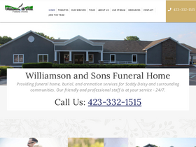 'williamsonandsons.com' screenshot