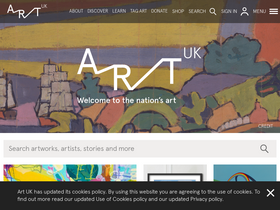 'artuk.org' screenshot