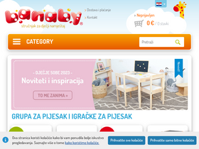 'banaby.hr' screenshot