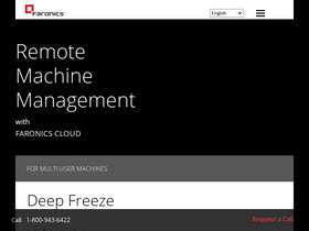 'faronics.com' screenshot