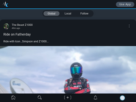 'motoridersuniverse.com' screenshot