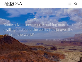 'arizonahighways.com' screenshot