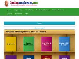 'indianemployees.com' screenshot