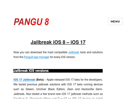 'pangu8.com' screenshot