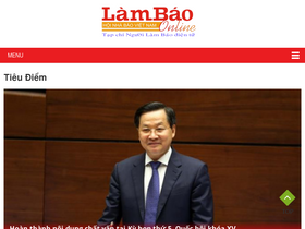 'nguoilambao.vn' screenshot