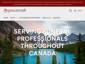 gravurecraft.com homepage screenshot