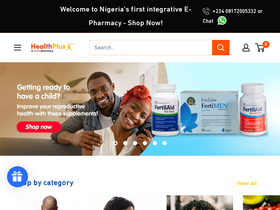 'healthplusnigeria.com' screenshot
