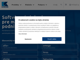 'kros.sk' screenshot