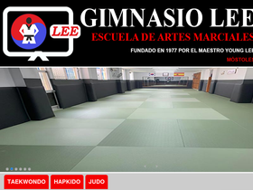'gimnasiolee.com' screenshot