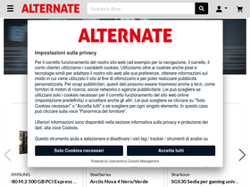 'alternate.it' screenshot