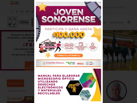 'cobachsonora.edu.mx' screenshot
