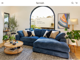 'fernish.com' screenshot