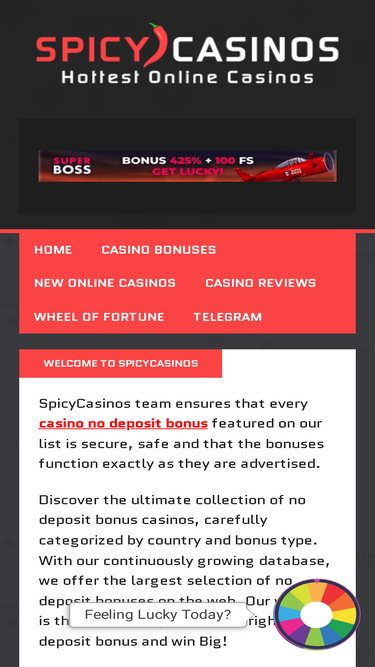 spicy casino no deposit