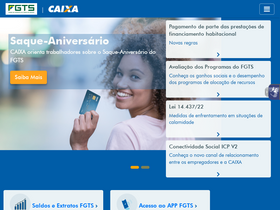 'fgts.gov.br' screenshot