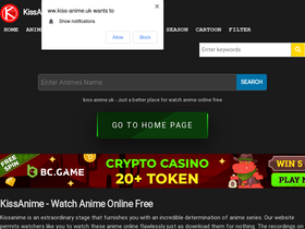 'kiss-anime.uk' screenshot